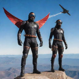 Airpunk superheroes boasting sophisticated high-altitude gear, complete with winged suits, aviator goggles, and air-powered weaponry. Their powers revolve around wind manipulations, flight, and atmospheric control, reflecting the boundless freedom and adventure inherent to the sky.