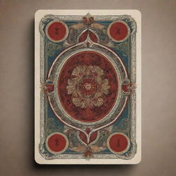 Design a vintage aesthetic playing card incorporating a unique 'Ultra' ability. Use detailed artistic elements and rich colors that evoke a sense of history.