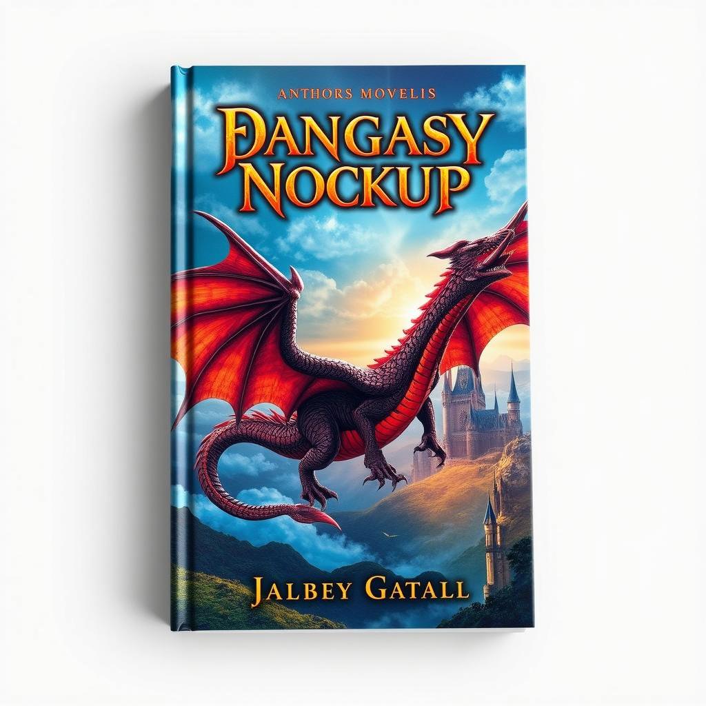 A stunning book cover design for a fantasy novel titled 'Pangasy Nockup'