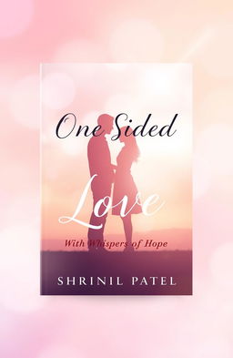 An ebook cover design featuring the title 'One Sided Love: With Whispers of Hope' by Shrinil Patel