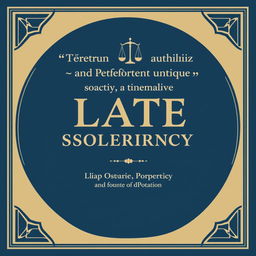 A formal book cover design that embodies the themes of jurisprudential and doctrinal quotes, state sovereignty, law, and resistance to occupation