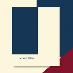 A professional book cover design featuring a sophisticated color scheme