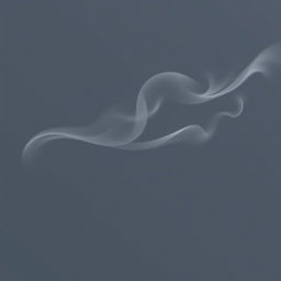 A dynamic pixel animation showcasing small gray horizontal smoke streams that elegantly appear and disappear across the screen