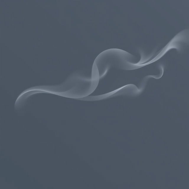 A dynamic pixel animation showcasing small gray horizontal smoke streams that elegantly appear and disappear across the screen