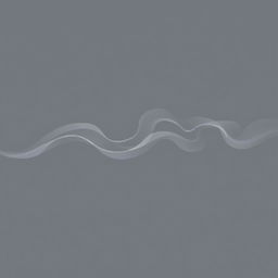 A dynamic pixel animation showcasing small gray horizontal smoke streams that elegantly appear and disappear across the screen