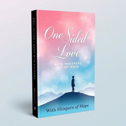 A captivating book cover design for 'One Sided Love: With Whispers of Hope'