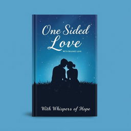 A captivating book cover design for 'One Sided Love: With Whispers of Hope'