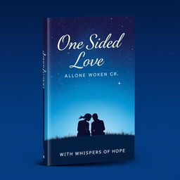 A captivating book cover design for 'One Sided Love: With Whispers of Hope'