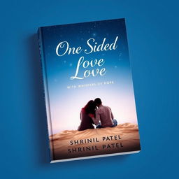 A stunning book cover design for 'One Sided Love: With Whispers of Hope' by Shrinil Patel