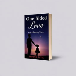 A book cover design featuring the title 'One Sided Love' prominently displayed at the top