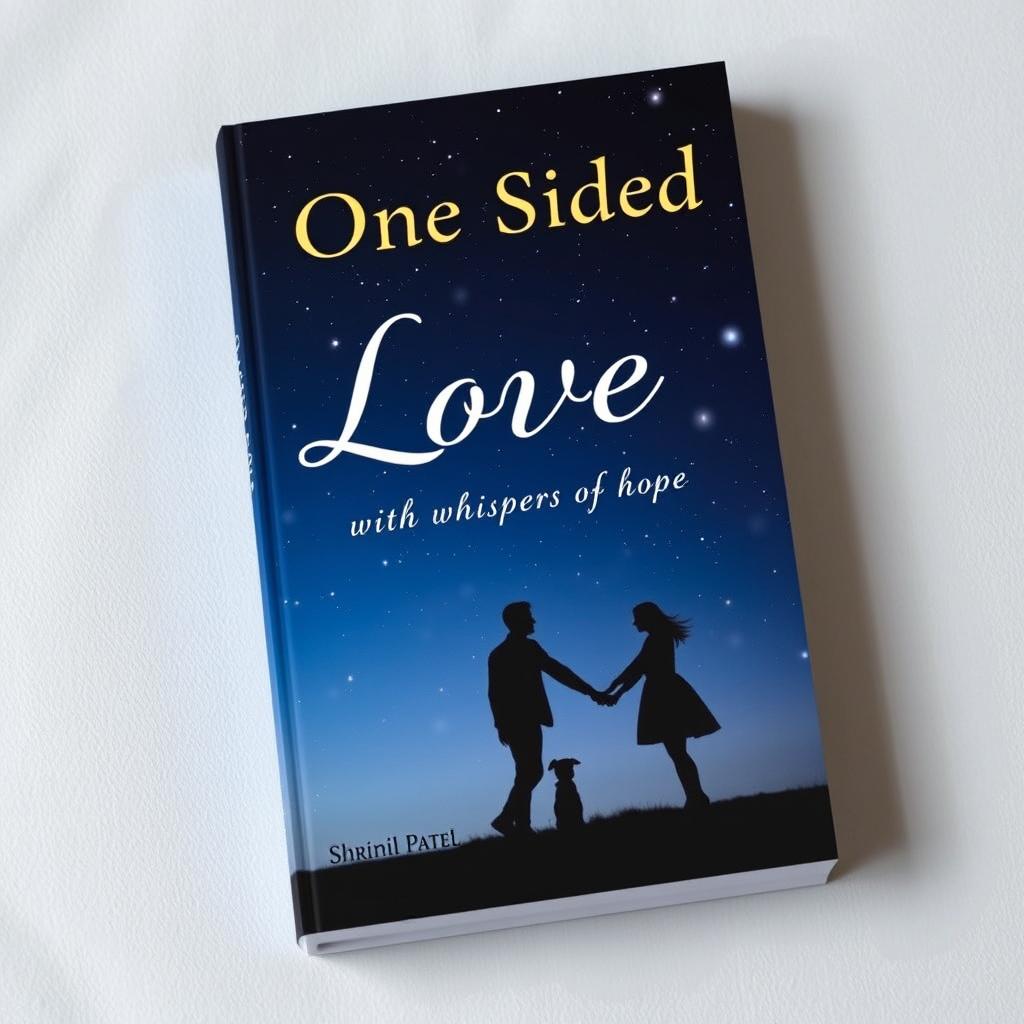 A book cover design featuring the title 'One Sided Love' prominently displayed at the top