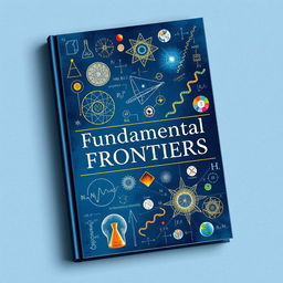 An artistic representation of a scholarly book titled 'Fundamental Frontiers'