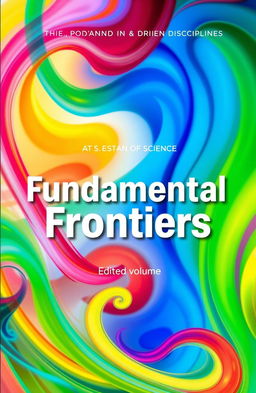 A visually striking book cover for an edited volume titled 'Fundamental Frontiers'