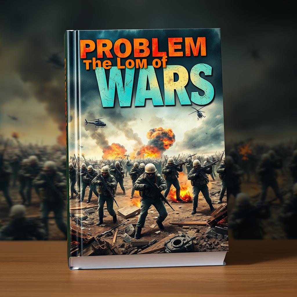 A striking book cover for 'PROBLEM OF WARS'