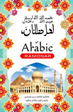 A visually appealing cover for an Arabic grammar book