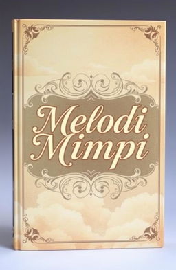 A book cover titled 'Melodi Mimpi' featuring a vintage and slightly old-fashioned design