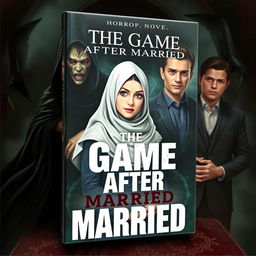 The cover of a horror novel titled 'The Game After Married' by Mustofa P