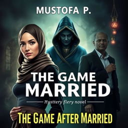 The cover of a mystery novel titled 'The Game After Married' by Mustofa P