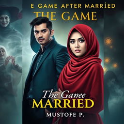 The cover of a mystery novel titled 'The Game After Married' by Mustofa P