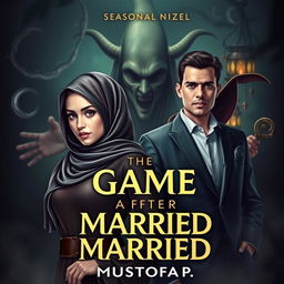 The cover of a mystery novel titled 'The Game After Married' by Mustofa P