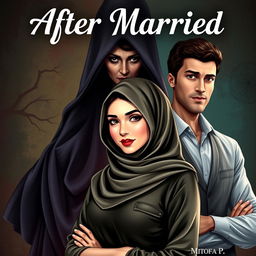 The cover of the mystery novel 'After Married' by Mustofa P