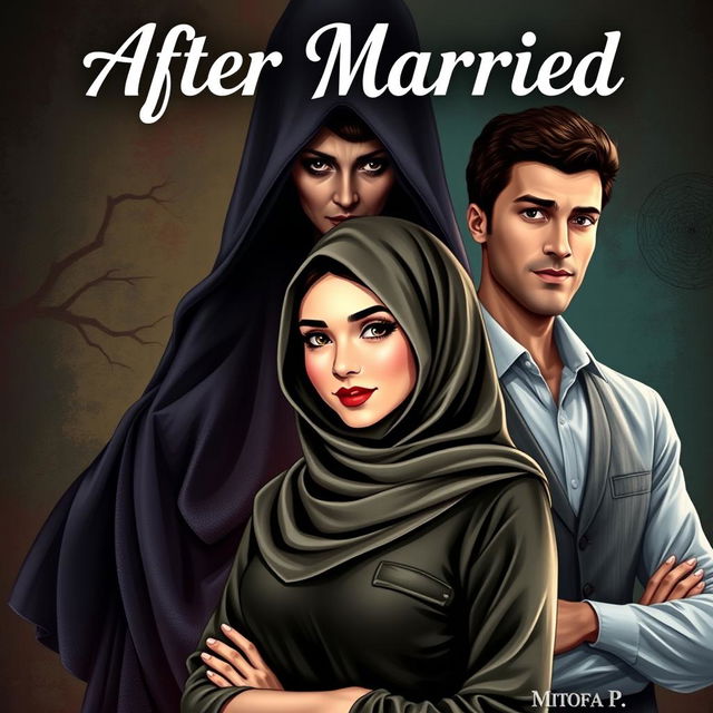 The cover of the mystery novel 'After Married' by Mustofa P