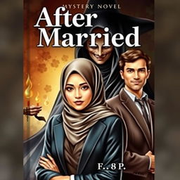 The cover of the mystery novel 'After Married' by Mustofa P