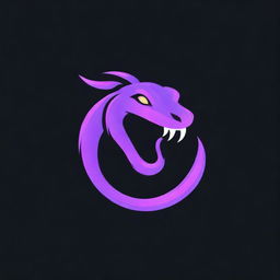 A powerful logo featuring a coiling viper, surrounded by a demonic purple glow on a black background. Below the viper, the word 'VIPER' is inscribed in menacing, striking letters, illuminated by the same vibrant, dark purple light.