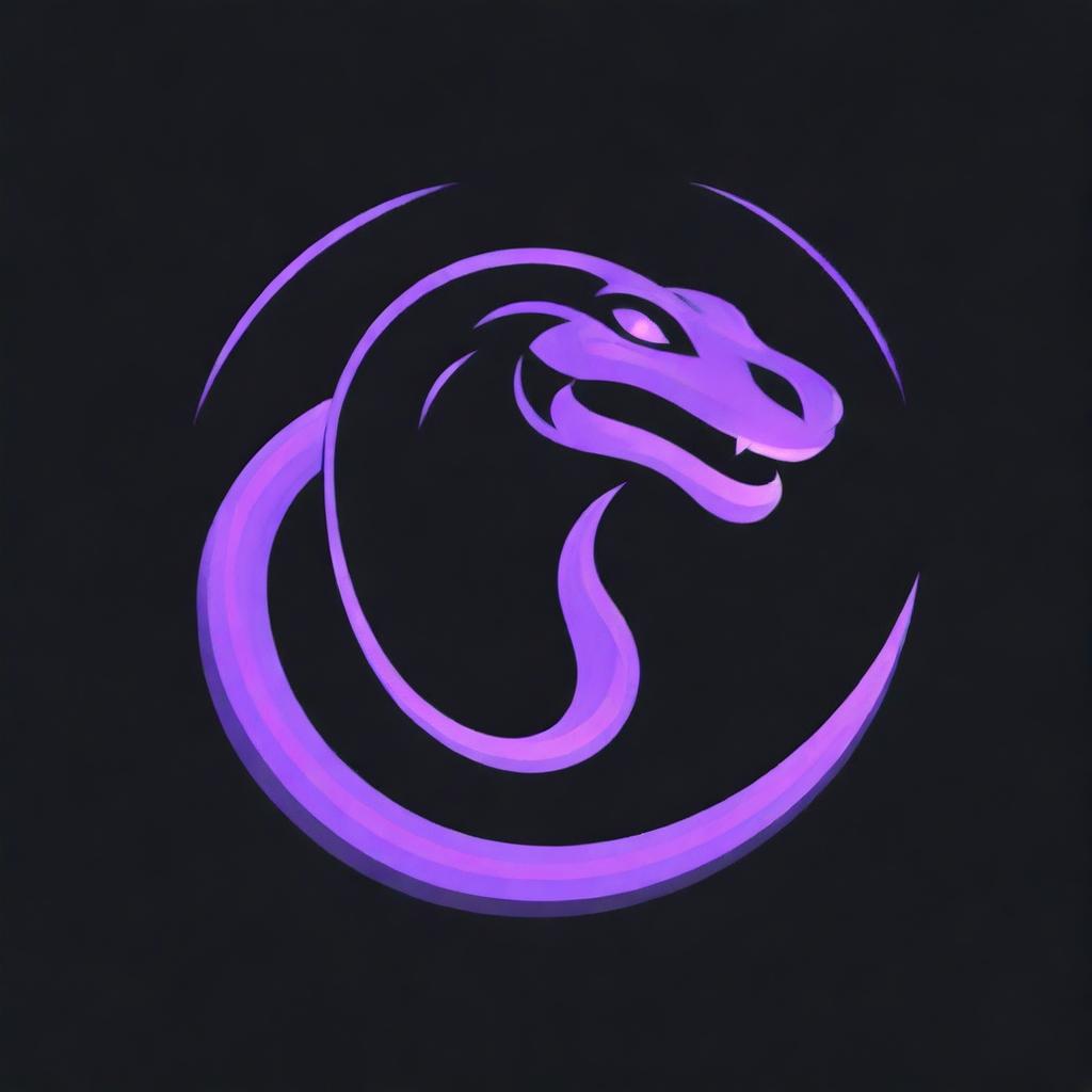 A powerful logo featuring a coiling viper, surrounded by a demonic purple glow on a black background. Below the viper, the word 'VIPER' is inscribed in menacing, striking letters, illuminated by the same vibrant, dark purple light.