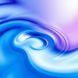 A mesmerizing abstract image featuring a ripple effect composed of blue, purple, and white tones