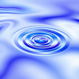 A mesmerizing abstract image featuring a ripple effect composed of blue, purple, and white tones