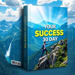 A captivating and motivational book cover titled 'Your Success in 30 Days', authored by the user