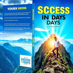 A captivating and motivational book cover titled 'Your Success in 30 Days', authored by the user