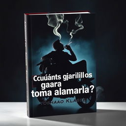 Book cover design for the title: '¿Cuántos cigarrillos toma llamarla?' by Yoshao Klasse