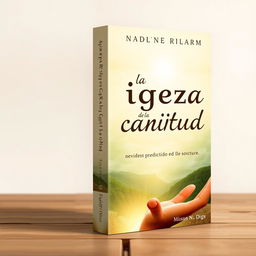 A captivating and persuasive book cover design for 'La Riqueza de la Gratitud'