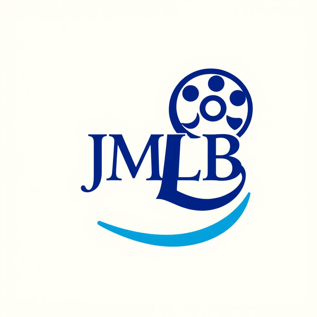 A vibrant and modern logo for a high school located in Douarnenez, featuring the initials 'JMLB'