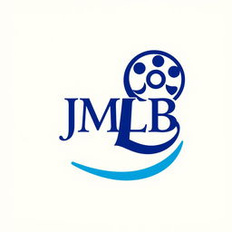 A vibrant and modern logo for a high school located in Douarnenez, featuring the initials 'JMLB'