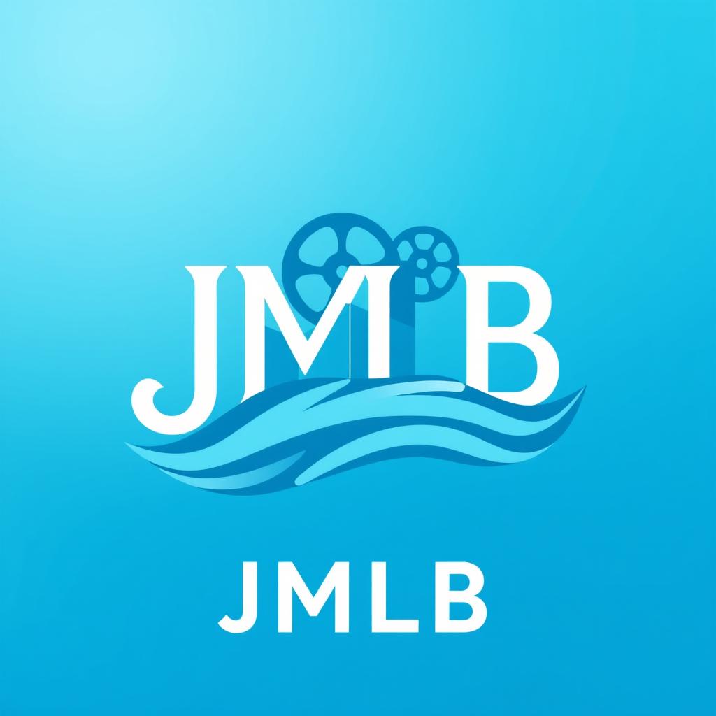 A vibrant and modern logo for a high school located in Douarnenez, featuring the initials 'JMLB'