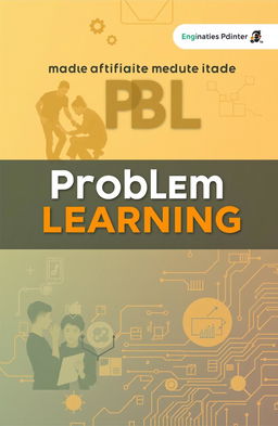 A professional book cover design for a digital practicum module based on Problem-Based Learning (PBL)