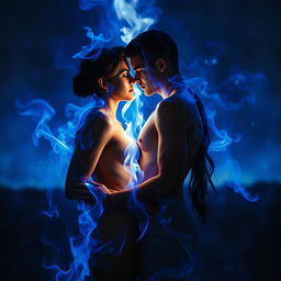 An evocative artistic scene inspired by the book "Tres Días", symbolizing a sexual connection overshadowed by the breakdown of a friendship