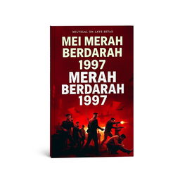 A striking novel cover featuring a deep red background contrasted with subtle black accents, establishing a powerful and dramatic aesthetic