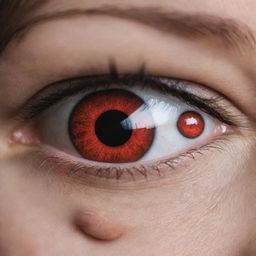 Modify the image of a boy being scolded by his mother, now his eyes are transforming into Sharingan, echoing a sense of mystique and power.