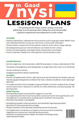 Detailed lesson plans for 7th-grade physics in Ukraine, covering key topics such as forces, motion, energy, and matter