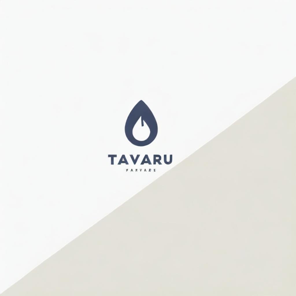 Design a modern and sophisticated logo that incorporates the name 'Thaviru' in a visually compelling way.