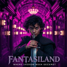 A mystical horror teaser poster for a fantasy movie set in Fantasyland
