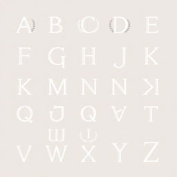 A detailed, clear representation of the Greek alphabet, displaying each letter in uppercase and lowercase forms