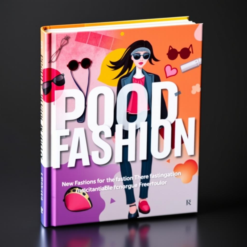 A stylish and modern book cover titled 'PodFashion', featuring bold and contemporary typography