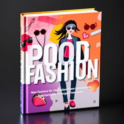 A stylish and modern book cover titled 'PodFashion', featuring bold and contemporary typography