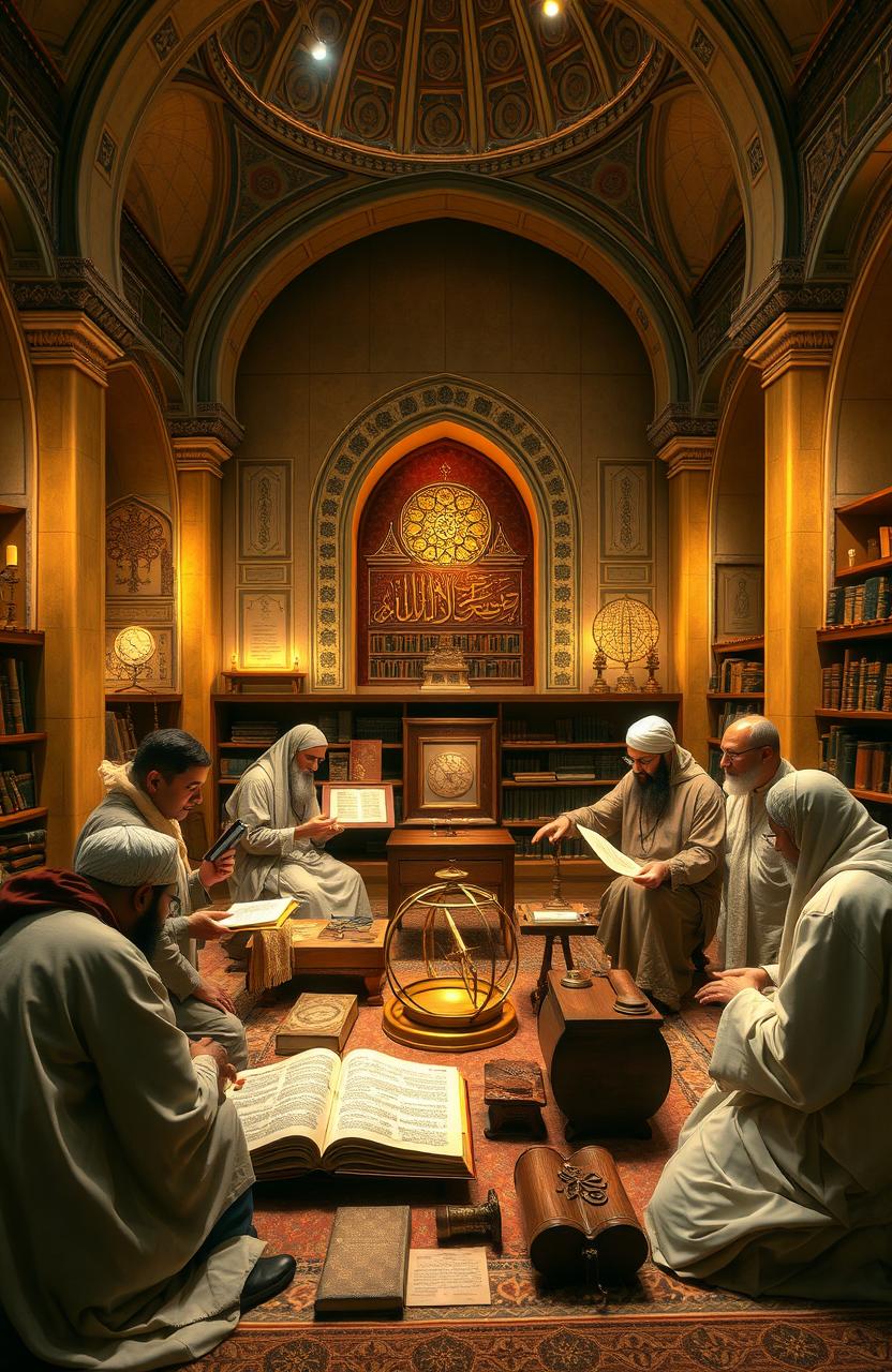 An exhibition showcasing key Muslim inventions and innovations throughout history