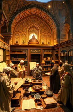 An exhibition showcasing key Muslim inventions and innovations throughout history